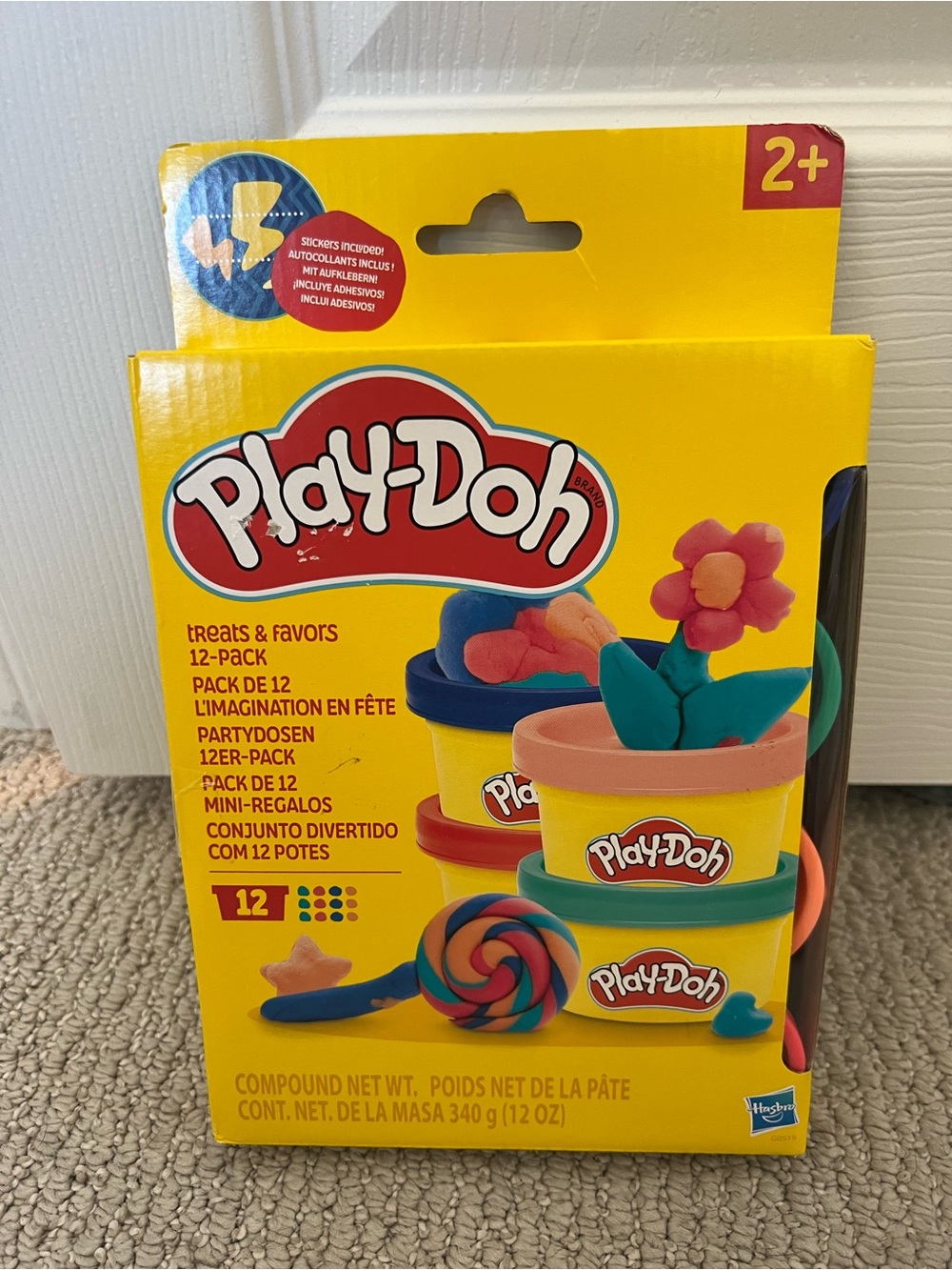 12-Pack Kids Modeling Compound - Bright Multicolor NIB $10
